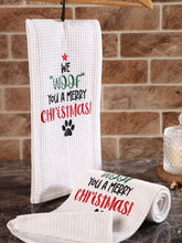 Load image into Gallery viewer, WOOF DISHTOWEL- Set Of 2, MH-311