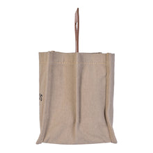 Load image into Gallery viewer, Santa's Little Helper Up-Cycled Canvas Beer Caddy, M-6551