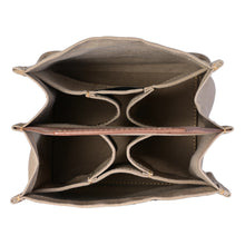 Load image into Gallery viewer, Santa's Little Helper Up-Cycled Canvas Beer Caddy, M-6551