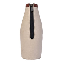 Load image into Gallery viewer, BEER TASTER Up-Cycled Canvas Drink Bottle Cover M-6553