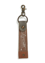 Load image into Gallery viewer, Mona B. Live Love Wander Bag Up-cycled Canvas Cross-body Bag with Vegan Leather Trim