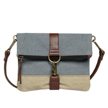 Load image into Gallery viewer, Finley Dusty Blue Crossbody, M-1813 (ORIGINAL LEATHER)
