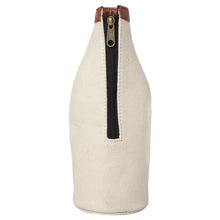 Load image into Gallery viewer, HUGE GLASS Up-Cycled Canvas Bottle Cover, M-6544
