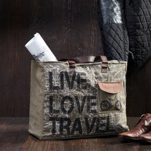 Load image into Gallery viewer, Live Love Travel Travel Weekender, M-3725
