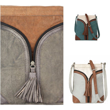 Load image into Gallery viewer, Cross City Crossbody, SMOKE M-4024
